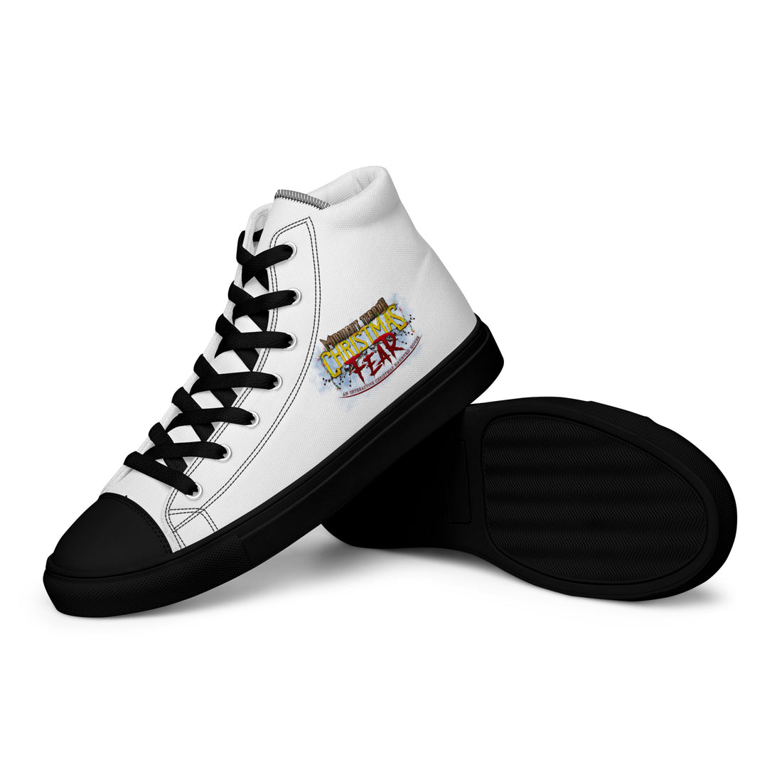 Men’s high top canvas shoes