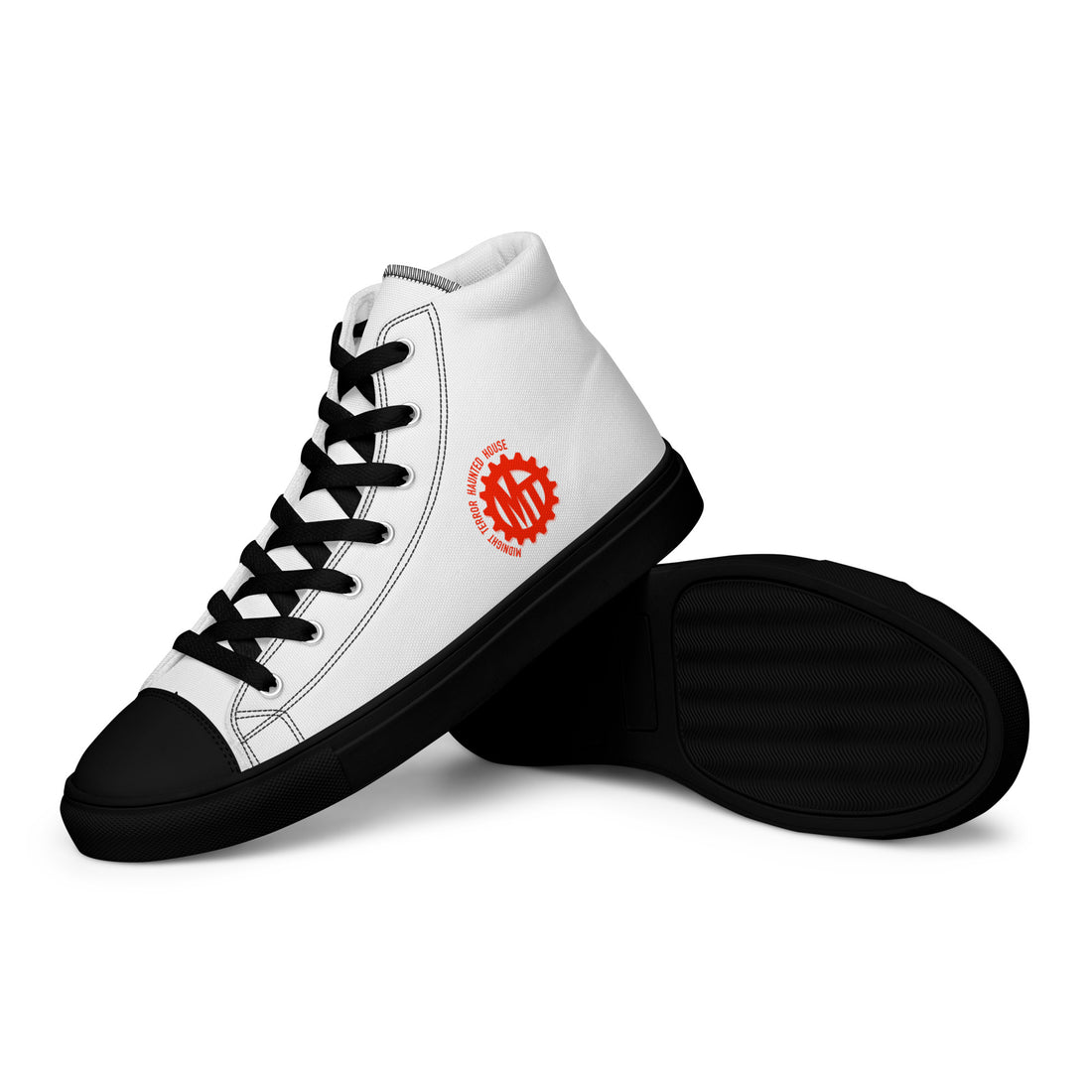 Men’s high top canvas shoes