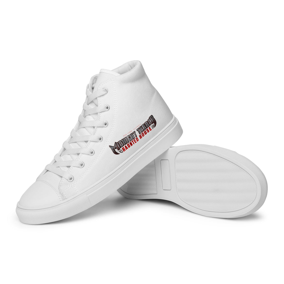 Men’s high top canvas shoes