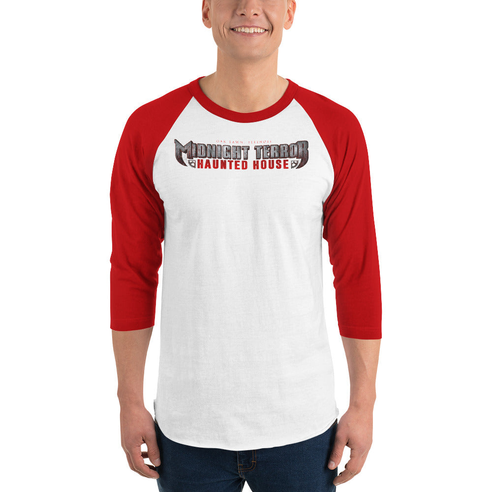 3/4 sleeve raglan shirt